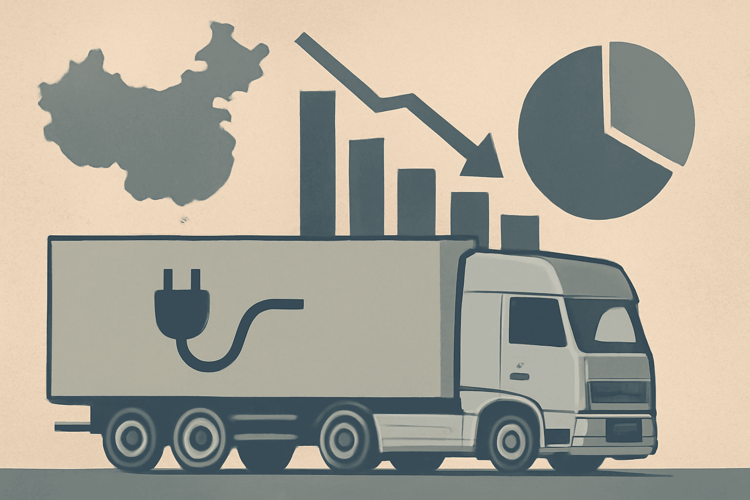 China's electric heavy truck market hits 47% penetration as structural limits emerge