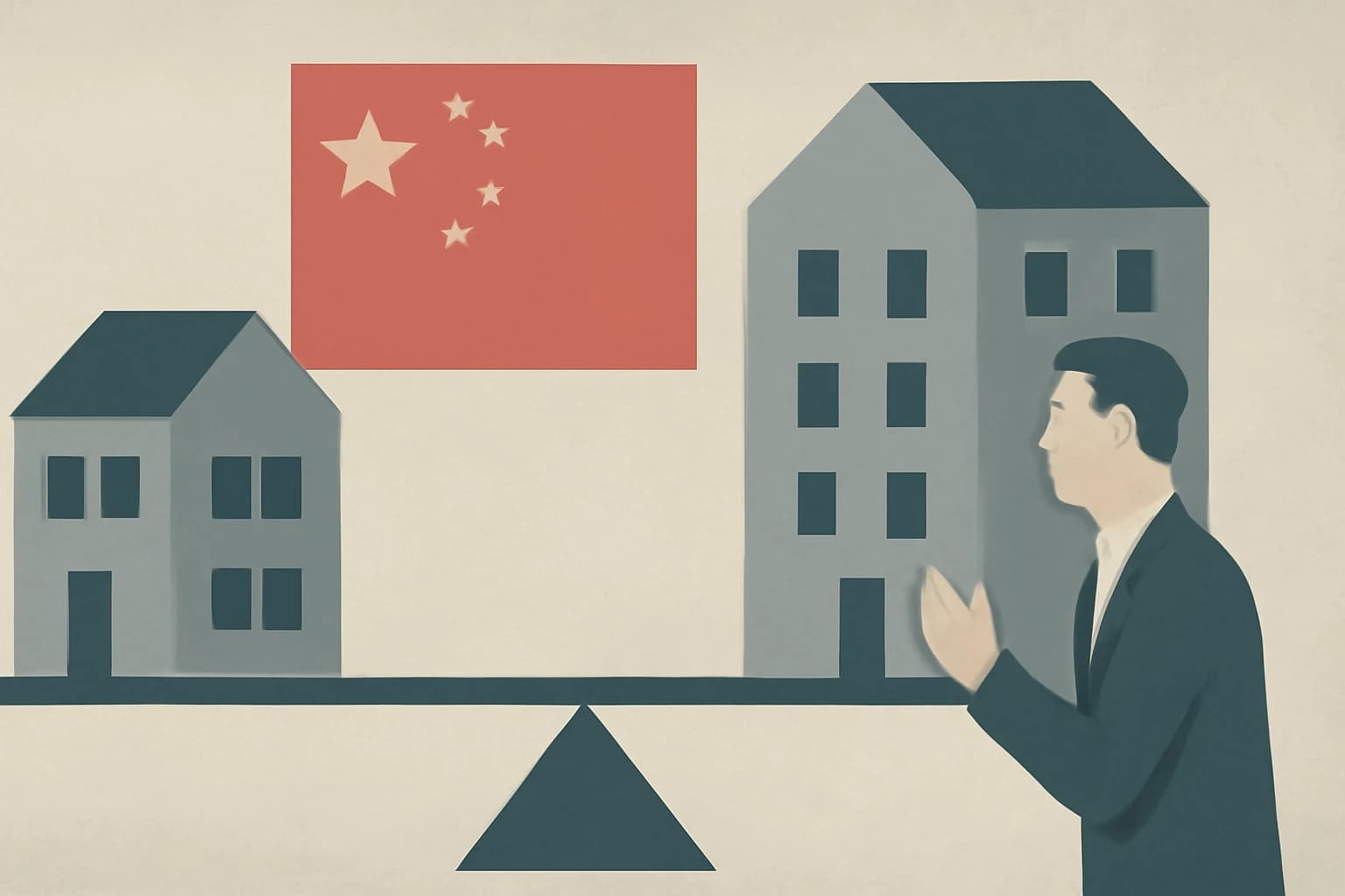 Le marché de l'immobilier ancien en Chine dépasse pour la première fois celui du neuf