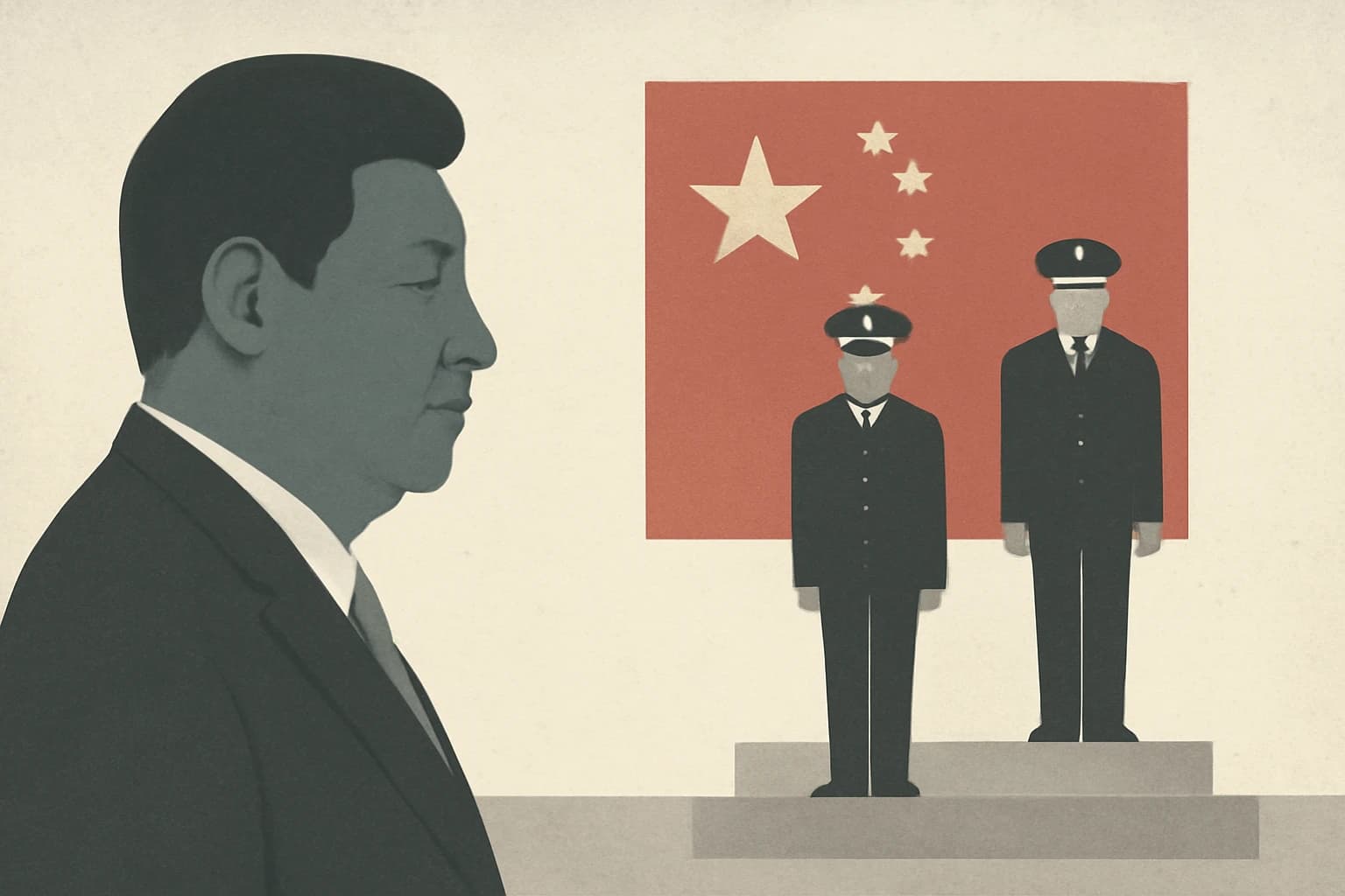 Xi Jinping's top military body is down to two members