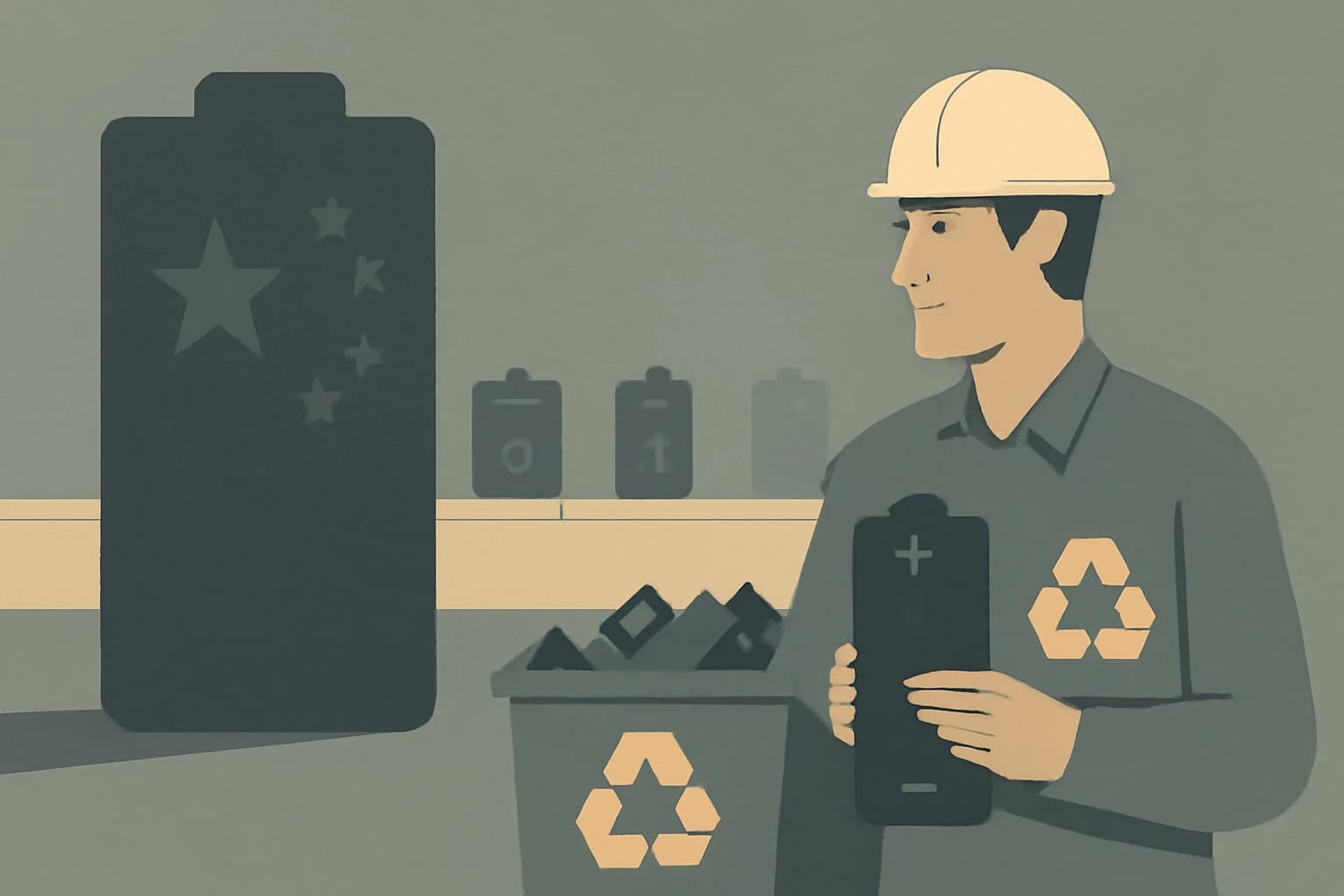Battery recyclers outside China struggle as overcapacity deepens